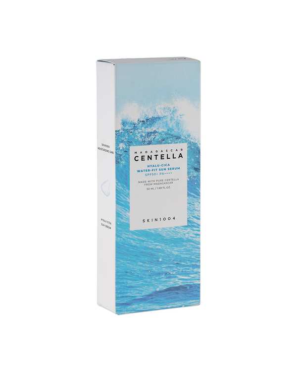 کرم ضد آفتاب سرم ضد آفتاب آبرسان SPF50 اسکین 1004 سری سنتلا ماداگاسکار مدل Hyalu Cica Water Fit - تصویر 2