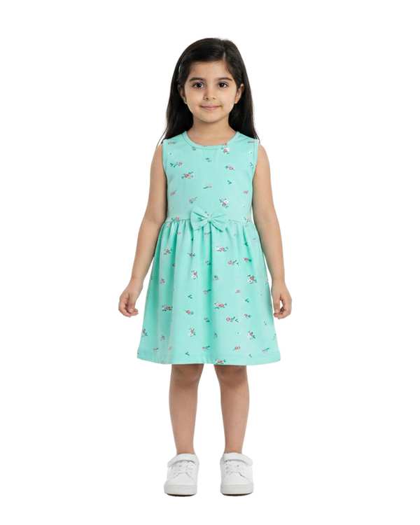 سارافون دخترانه سبز فیورلا Fiorella مدل گلریز کد 36219