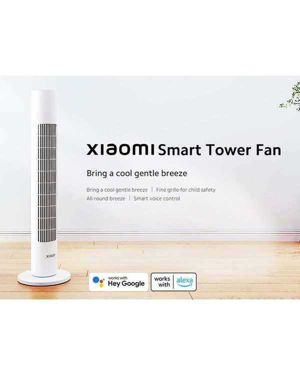 پنکه ایستاده سفید شیائومی Xiaomi مدل Smart Tower Fan 2 - تصویر 11