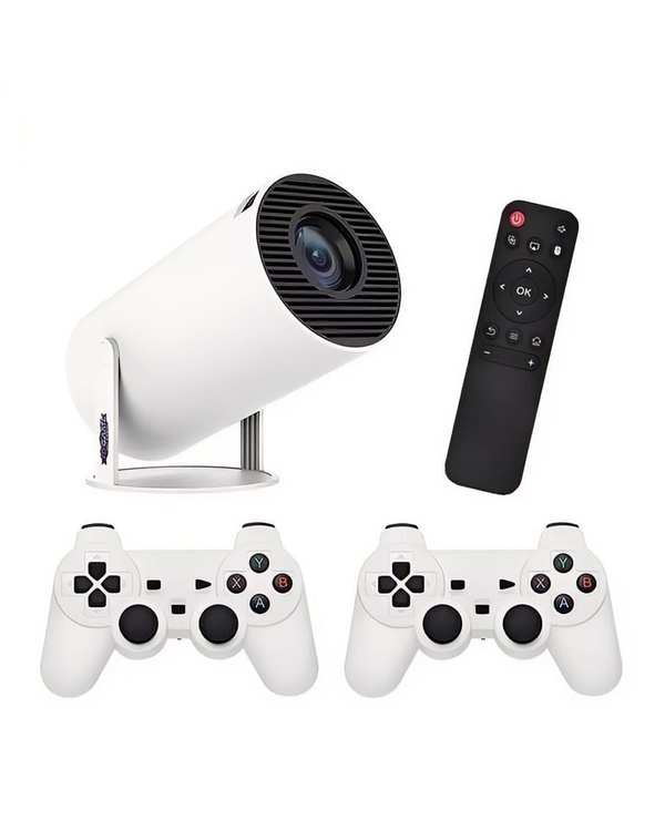 ویدئو پروژکتور قابل حمل مدل Geek space game projector 2 in 1 HY300 A - تصویر 3