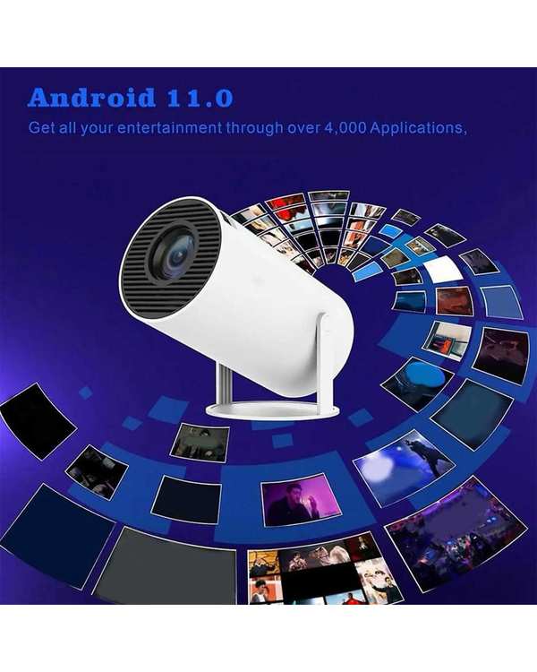 ویدئو پروژکتور قابل حمل مدل Geek space game projector 2 in 1 HY300 A - تصویر 6