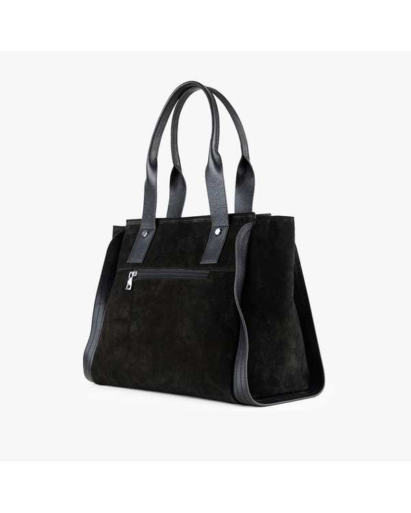 کیف دوشی چرم مشکی برتونیکس Berttonix کد ۴۰۵۱-۶۹۷ - تصویر 5