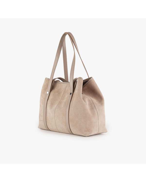 کیف دوشی چرم خاکی برتونیکس Berttonix کد ۴۰۵۰-۶۹۷ - تصویر 3