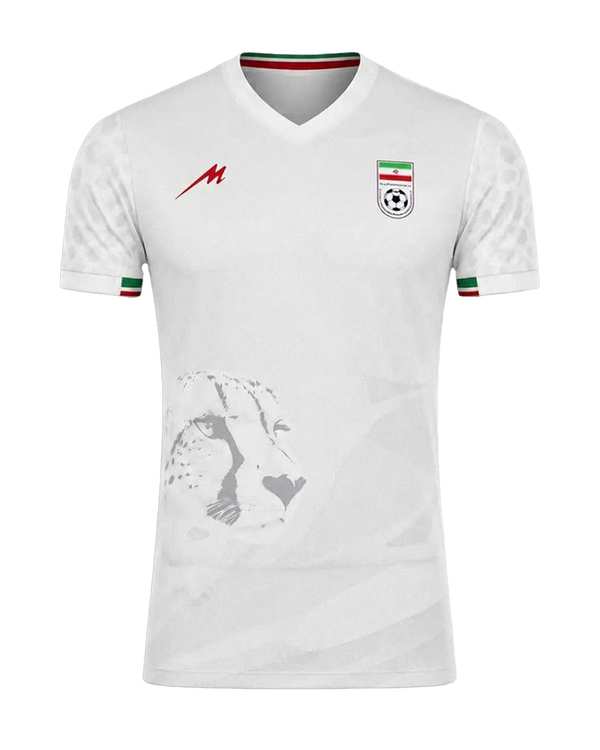 تیشرت ورزشی مردانه سفید مروژ پانیل Panil مدل ایران Home WC 2026