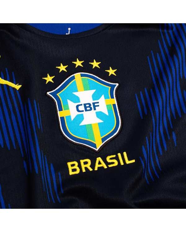 ست تیشرت و شلوارک ورزشی مردانه سرمه ای پانیل Panil مدل برزیل Away WC 2026 - تصویر 8