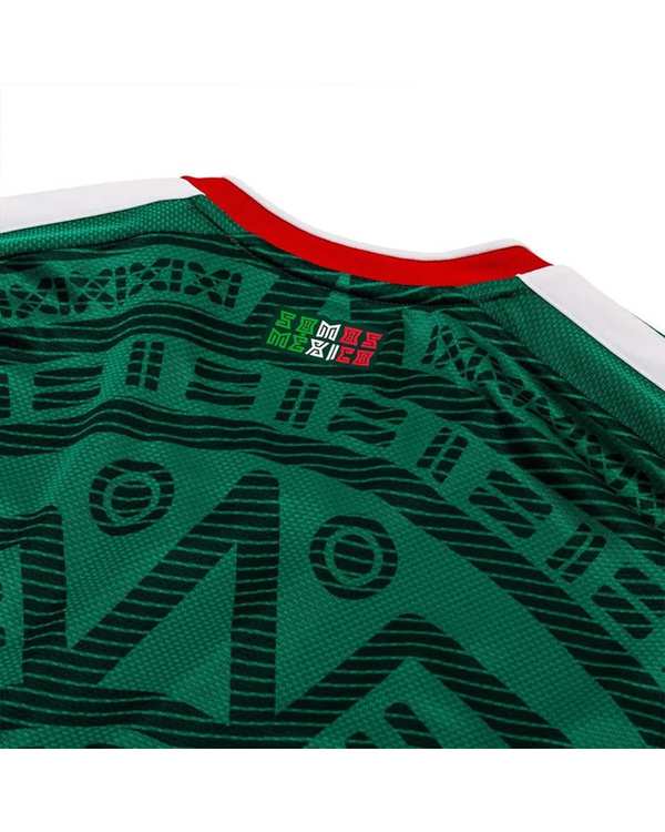 ست تیشرت و شلوارک ورزشی مردانه سبز سفید پانیل Panil مدل مکزیک Honme WC 2026 - تصویر 4