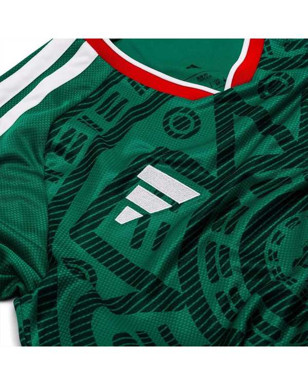 ست تیشرت و شلوارک ورزشی مردانه سبز سفید پانیل Panil مدل مکزیک Honme WC 2026 - تصویر 8