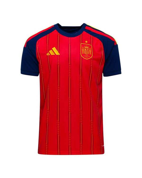ست تیشرت و شلوارک ورزشی پسرانه قرمز پانیل Panil مدل اسپانیا Home 2026 - تصویر 6