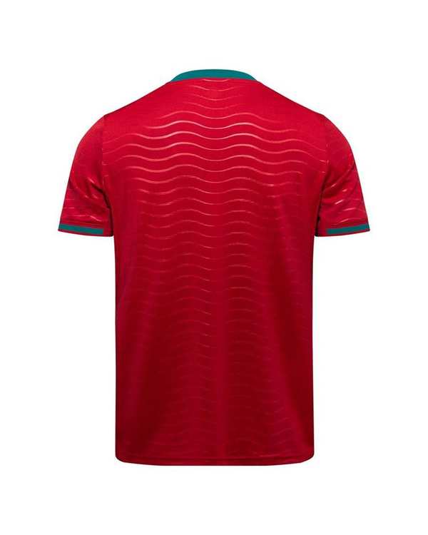 ست تیشرت و شلوارک ورزشی پسرانه قرمز پانیل Panil مدل پرتغال Home WC 2026 - تصویر 6