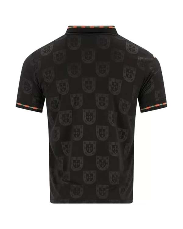 پولوشرت ورزشی مردانه مشکی پانیل Panil مدل پرتغال Away WC 2026 - تصویر 2
