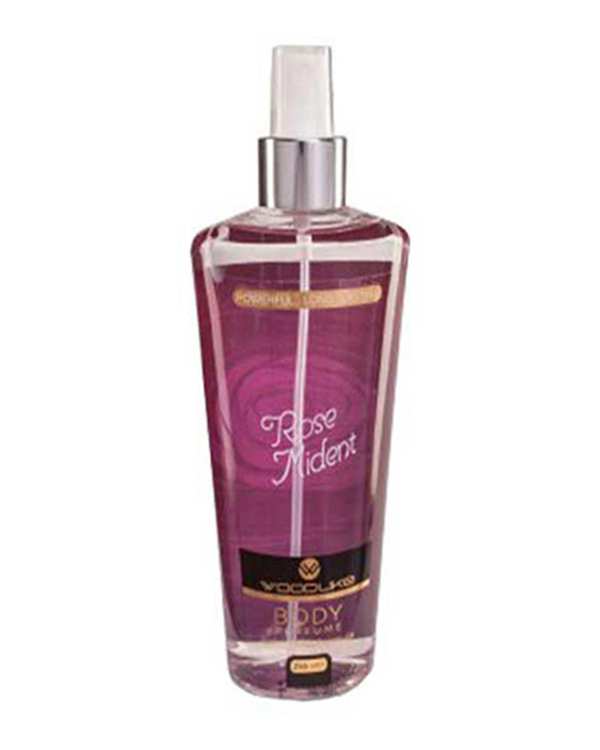 بادی اسپلش زنانه وودلایک Woodlike مدل Rose Mident حجم 250 میلی لیتر