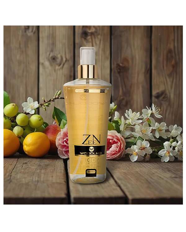 بادی اسپلش زنانه وودلایک Woodlike مدل شیسیدو زن Zeen حجم 250 میلی لیتر - تصویر 2
