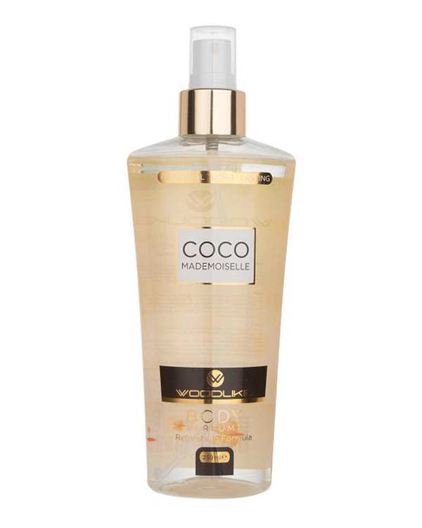 بادی اسپلش زنانه وودلایک Woodlike مدل Coco حجم 250 میلی لیتر