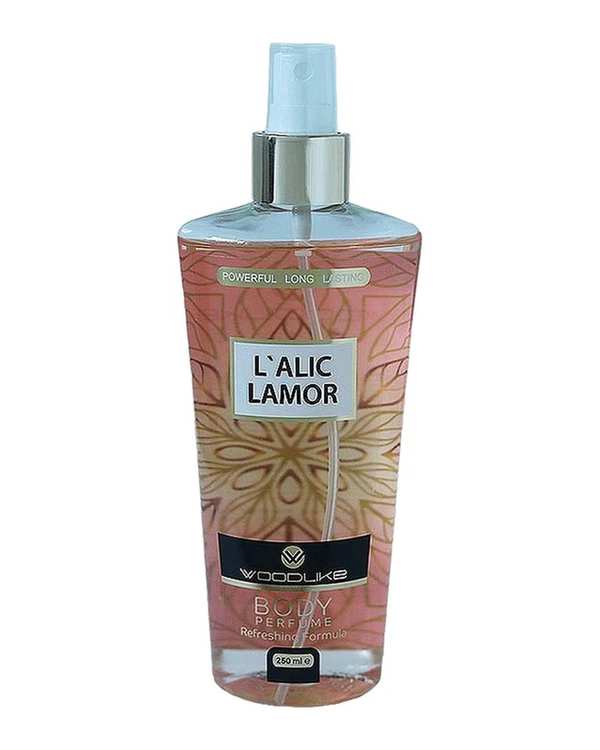بادی اسپلش زنانه وودلایک Woodlike مدل Lamour Lalique حجم 250 میلی لیتر