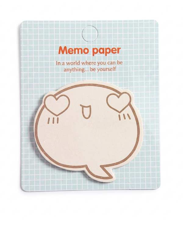 کاغذ یادداشت چسب دار استیک نوت 50 برگ طرح Memo کد 001