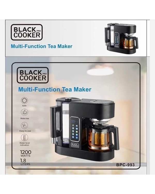 چای ساز و قهوه ساز استیل بلک کوکر مدل BC-993 - تصویر 2