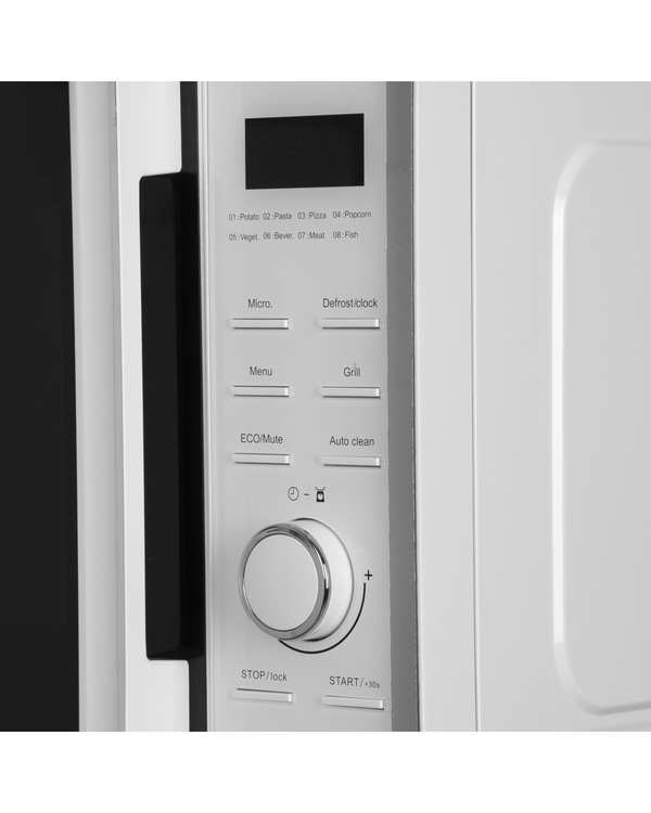مایکروویو همراه با گریل سفید هایبورگ Heiburg مدل MW-6020 - تصویر 3