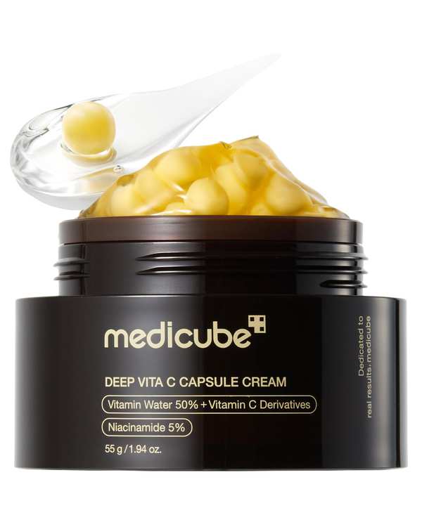 کرم کپسولی ویتامین C مدیکیوب Medicube روشن کننده و شفاف کننده پوست سری Deep Vita C مدل Capsule Cream حجم 55 گرم - تصویر 2