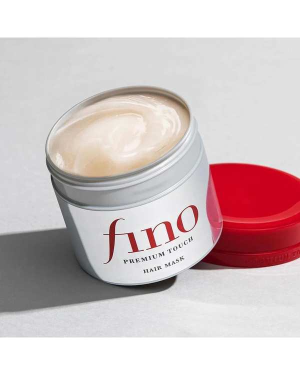 ماسک مو فینو Fino ترمیم کننده و نرم کننده و براق کننده مو مدل Premium Touch Hair Mask حجم 230 گرم - تصویر 2