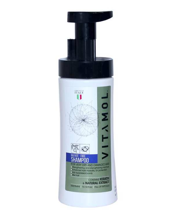 شامپو فاقد سولفات 300ml مخصوص موهای خشک ویتامول