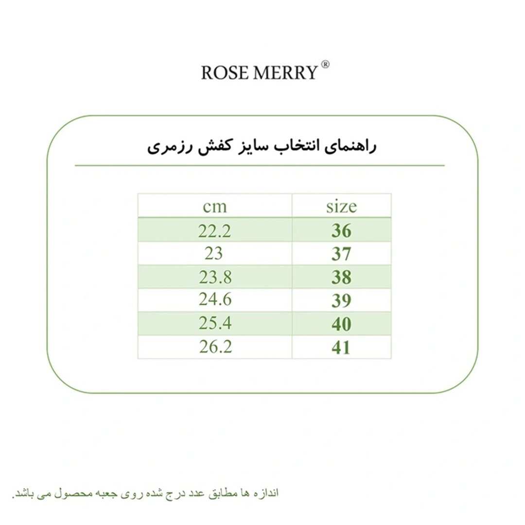 کفش کلاسیک زنانه رزمری مدل sh6021