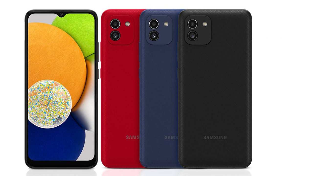 گوشی سامسونگ مدل Galaxy A03 با ظرفیت 32/4GB دو سیم کارت