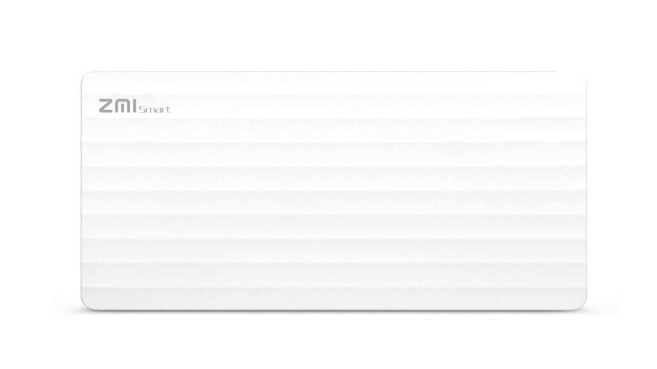 پاوربانک شیائومی مدل ZMI HB810 با ظرفیت ۱۰۰۰۰ میلی آمپر ساعت