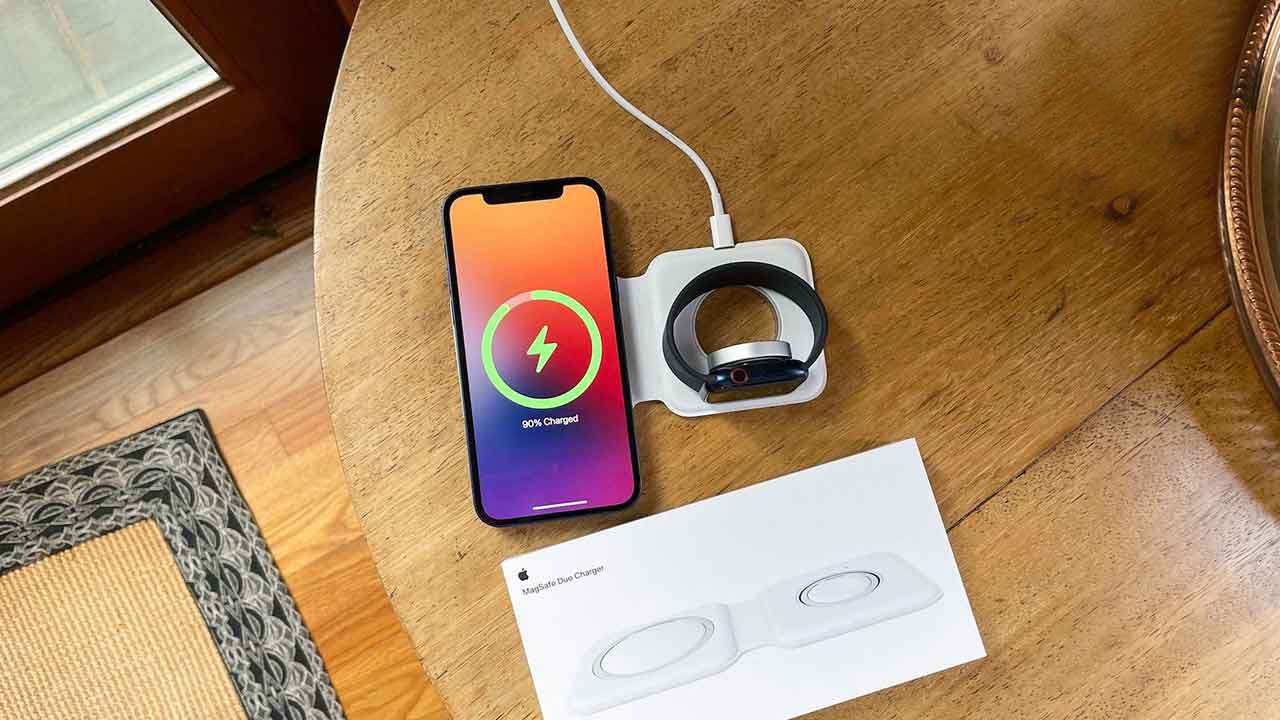 شارژر بی سیم اپل مدل MagSafe Duo