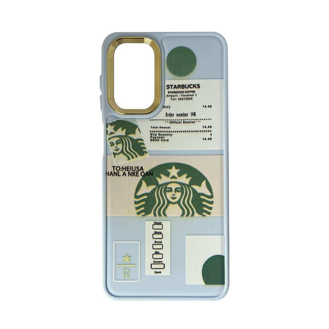 قاب طرح دار STARBUCKS مناسب گوشی‌ سامسونگ مدل Galaxy A12 5G