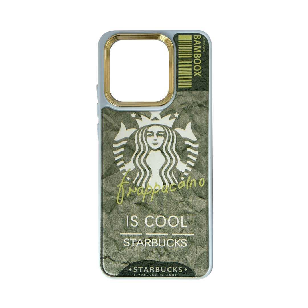 قاب طرح دار STARBUCKS مناسب گوشی‌ شیائومی مدل Redmi 10C