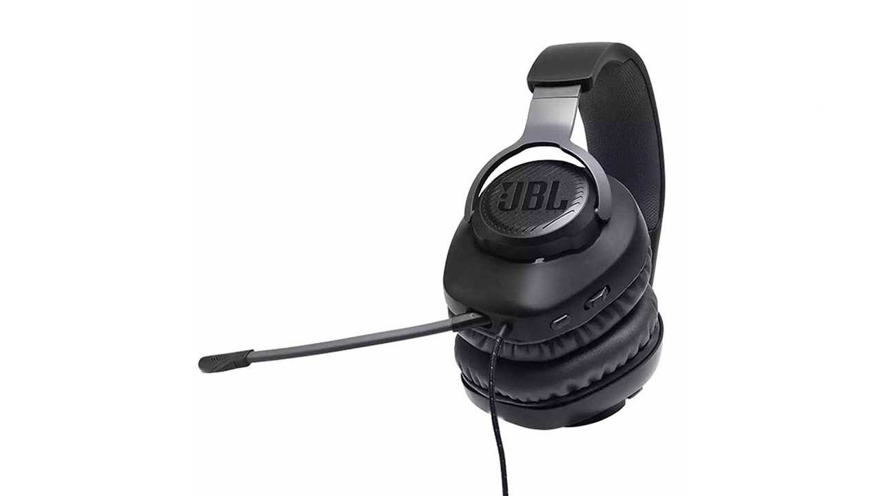 هدست مخصوص بازی مدل JBL Wired over-ear Gaming Headset - Quantum 100