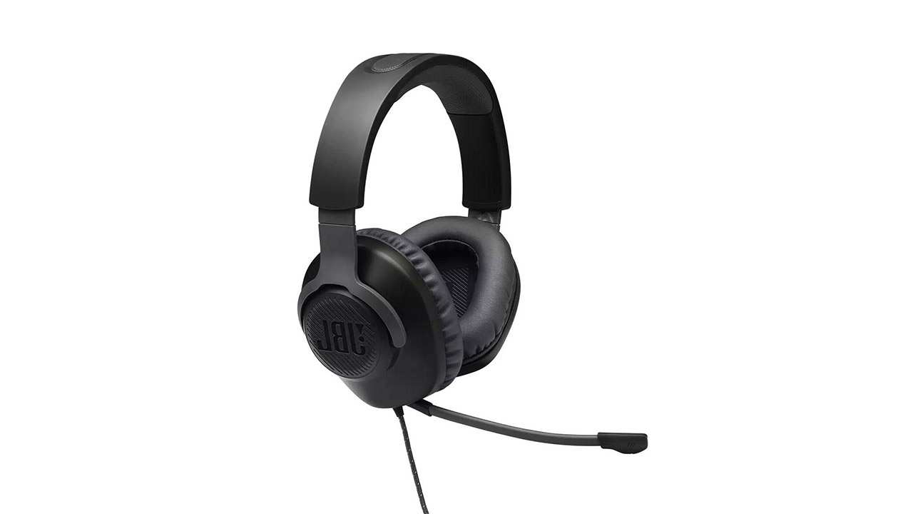 هدست مخصوص بازی مدل JBL Wired over-ear Gaming Headset - Quantum 100