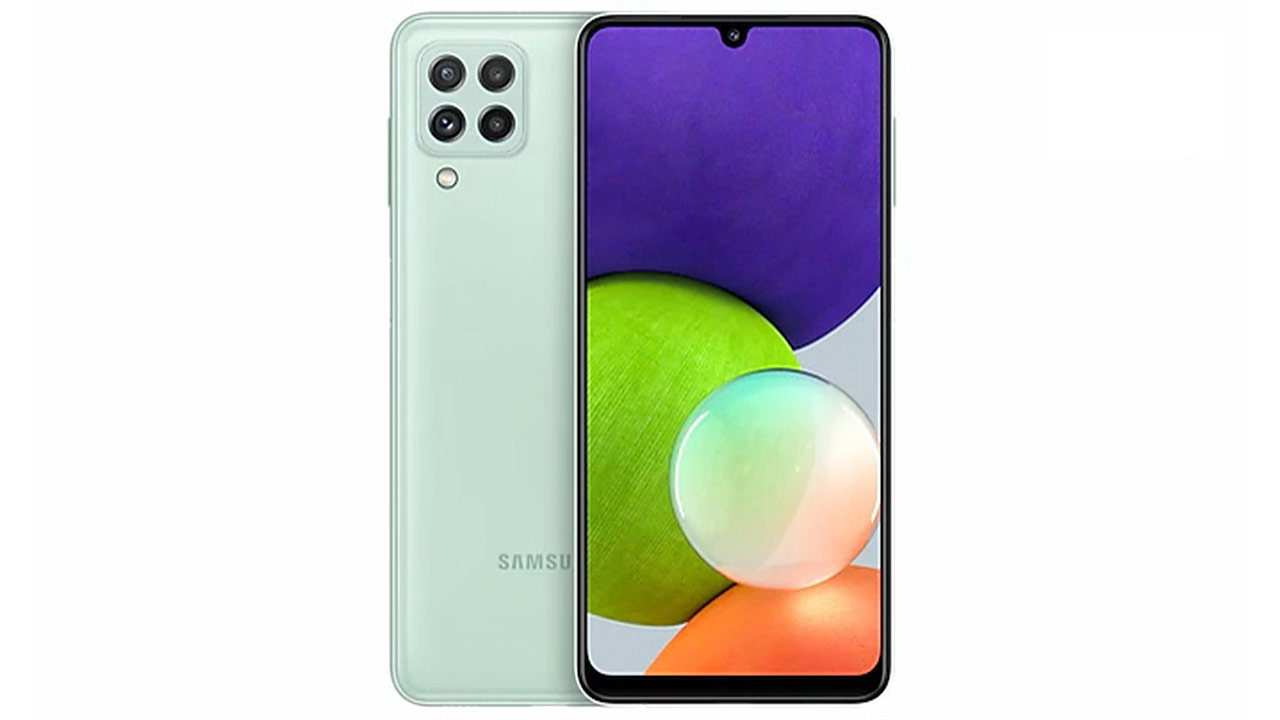 گوشی موبایل سامسونگ مدل Galaxy A22 (5G) با ظرفیت 64/4GB دو سیم کارت