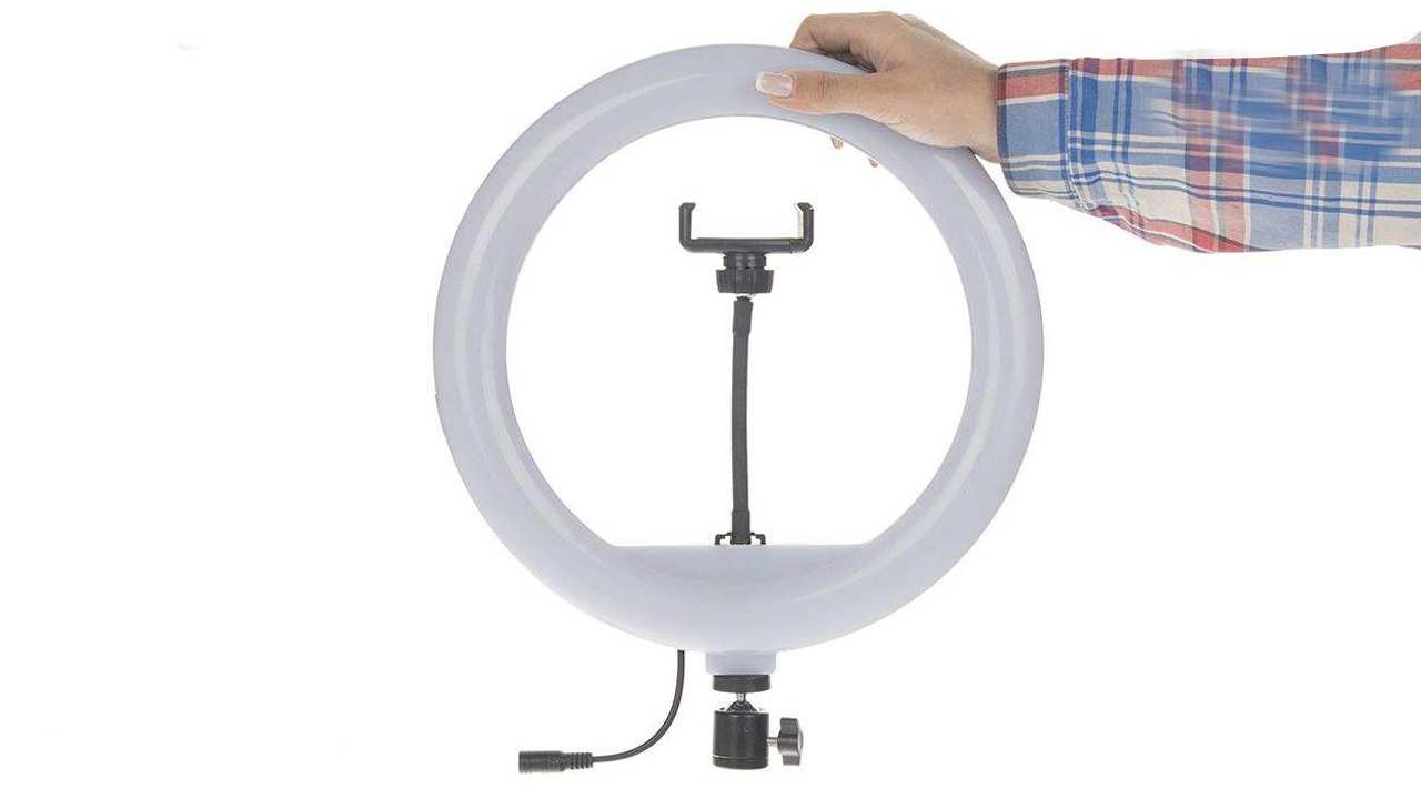 رینگ لایت 12 اینچ مدل Ring Light JM-320