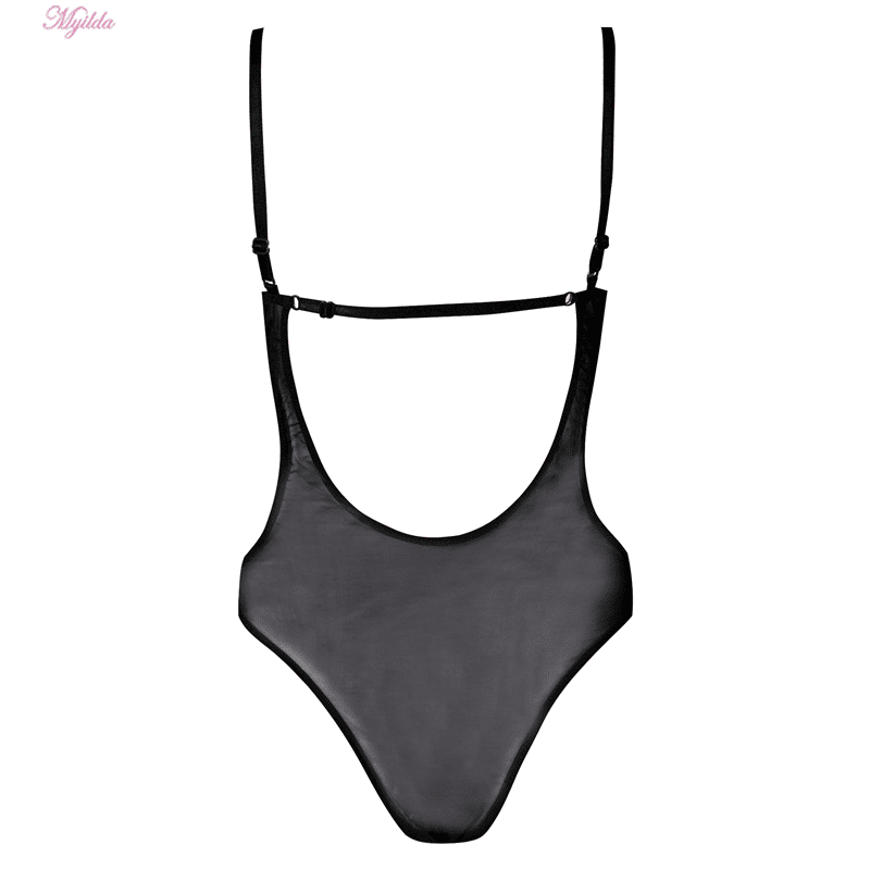 لباس خواب زنانه ماییلدا مدل بادی کد 3780-417 رنگ مشکی
