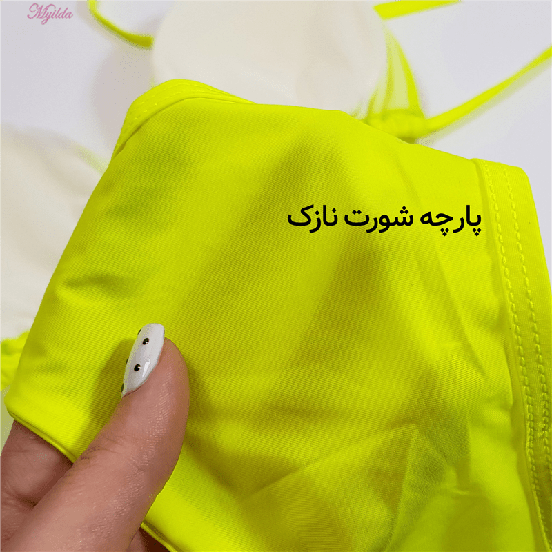 مایو زنانه ماییلدا مدل بیکینی کد 3686-1300 رنگ زرد