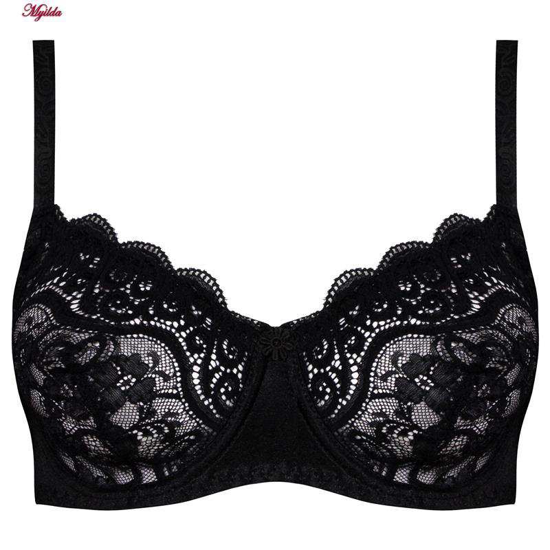 سوتین فنردار زنانه پانیذ مشکی کد 66370-new ماییلدا