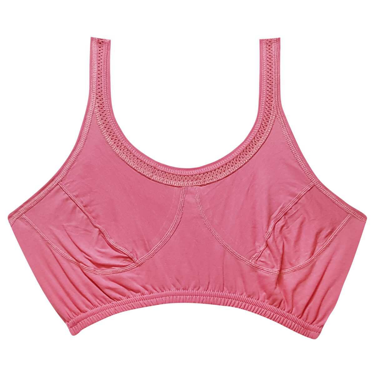 نیم تنه مکه ای زنانه ماییلدا نخی صورتی کد 4577