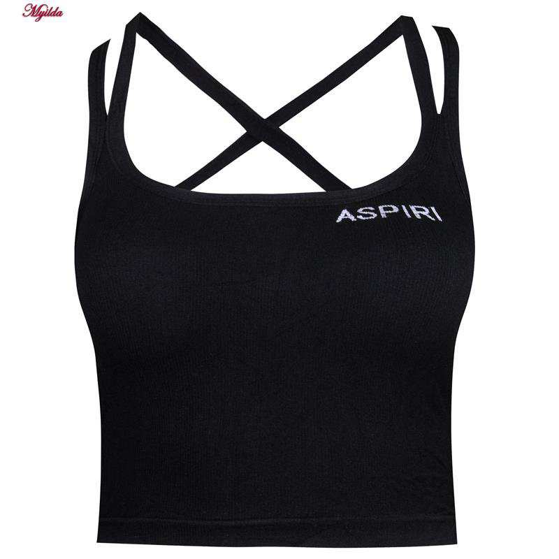 کراپ تاپ زنانه مشکی مدل 4633 ماییلدا