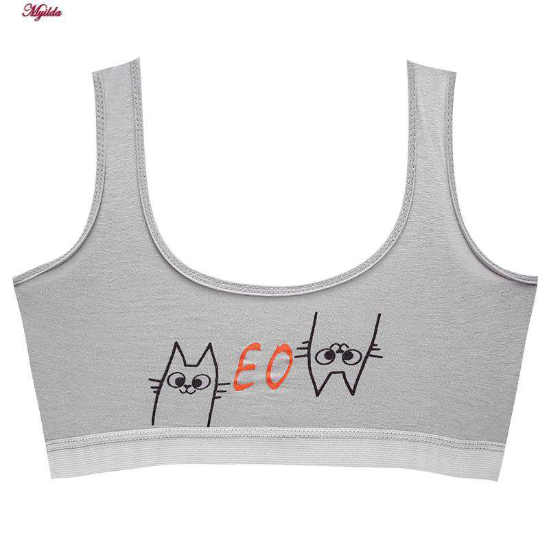 نیم تنه دخترانه مدل بدون پد کد 4597-SGB بسته 3 عددی ماییلدا