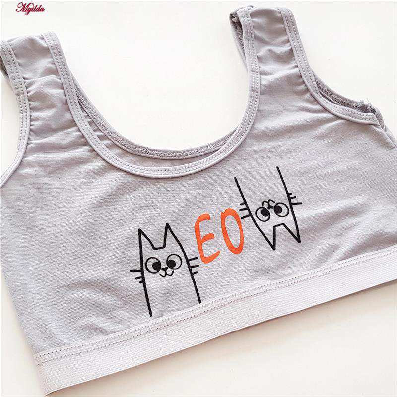 نیم تنه دخترانه مدل بدون پد کد 4597-SGB بسته 3 عددی ماییلدا