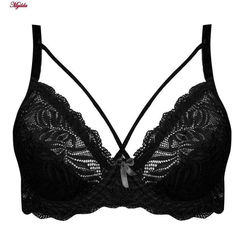 ست شورت و سوتین گیپور هارنس دار زنانه کارنا رز مدل فنردار مشکی کد 4673-3150 ماییلدا