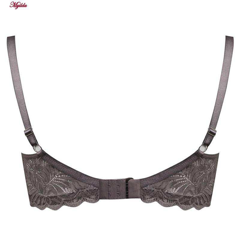 ست شورت و سوتین گیپور هارنس دار زنانه کارنا رز مدل فنردار قهوه ای کد 4673-3150 ماییلدا