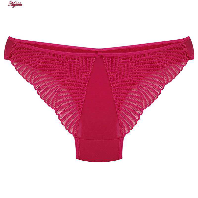 ست شورت و سوتین زنانه دانتل پروانه ای سرخابی میسا کد 4735-6115 ماییلدا