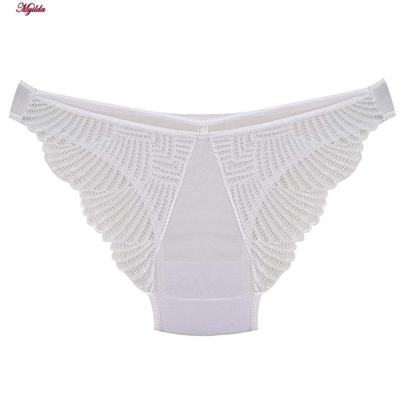 ست شورت و سوتین زنانه دانتل پروانه ای سفید میسا کد 4735-6115 ماییلدا