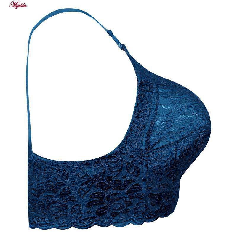 سوتین زنانه سرمه ای پانیذ کد 66327-2 ماییلدا