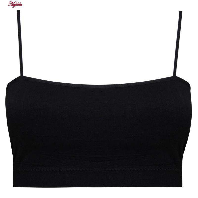 نیم تنه ورزشی زنانه مدل کبریتی پددار مشکی کد 4742 ماییلدا