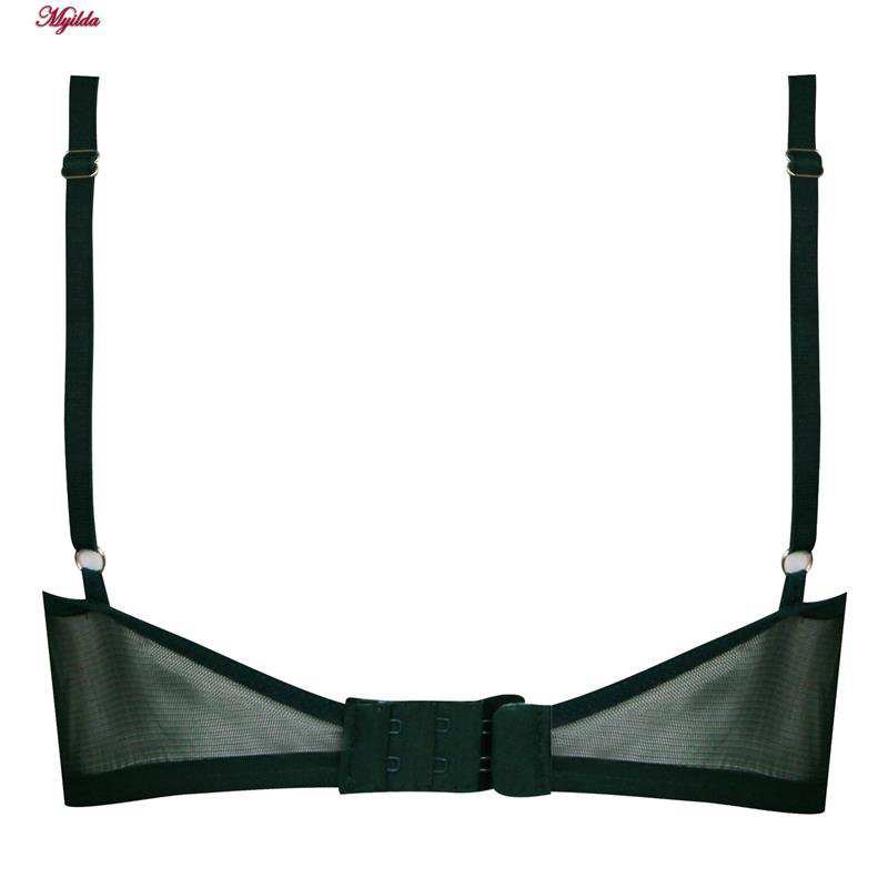 ست شورت و سوتین توری زنانه کد 4783-1828 به همراه نگهدارنده جوراب ماییلدا
