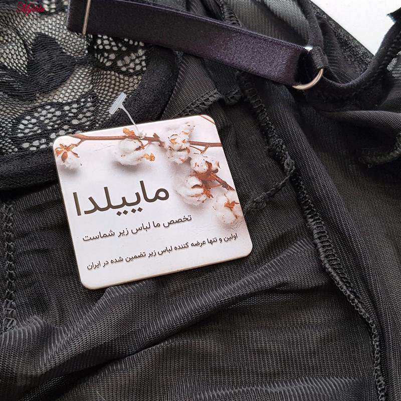 ست فانتزی هارنی مشکی 4758-8017 به همراه شورت و جوراب ماییلدا