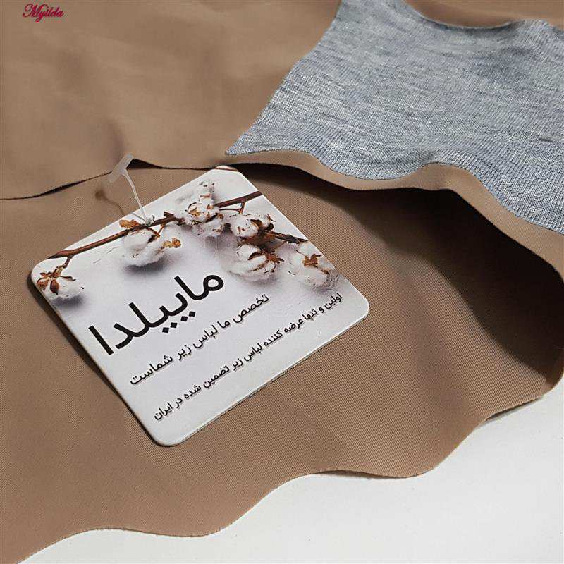 شورت زنانه لیزری نسکافه ای کد 4788 ماییلدا